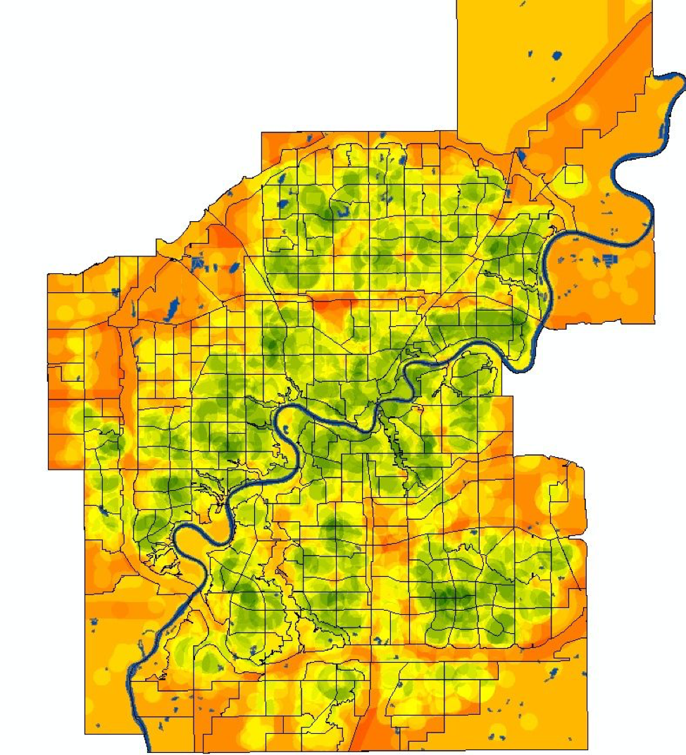 Map   Overview Of Edmonton 